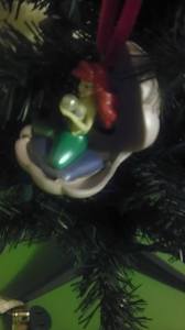 Ariel Christmas ornament